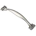 thumbnail image 3 of Hickory Hardware P3433-SAS 128mm Ithica Satin Antique Argent Armoire Tirer, 3 of 3