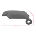 thumbnail image 2 of Unique Bargains Car Center Console Box Cover Replacement Gray for BMW M3 2001-2006, 2 of 6