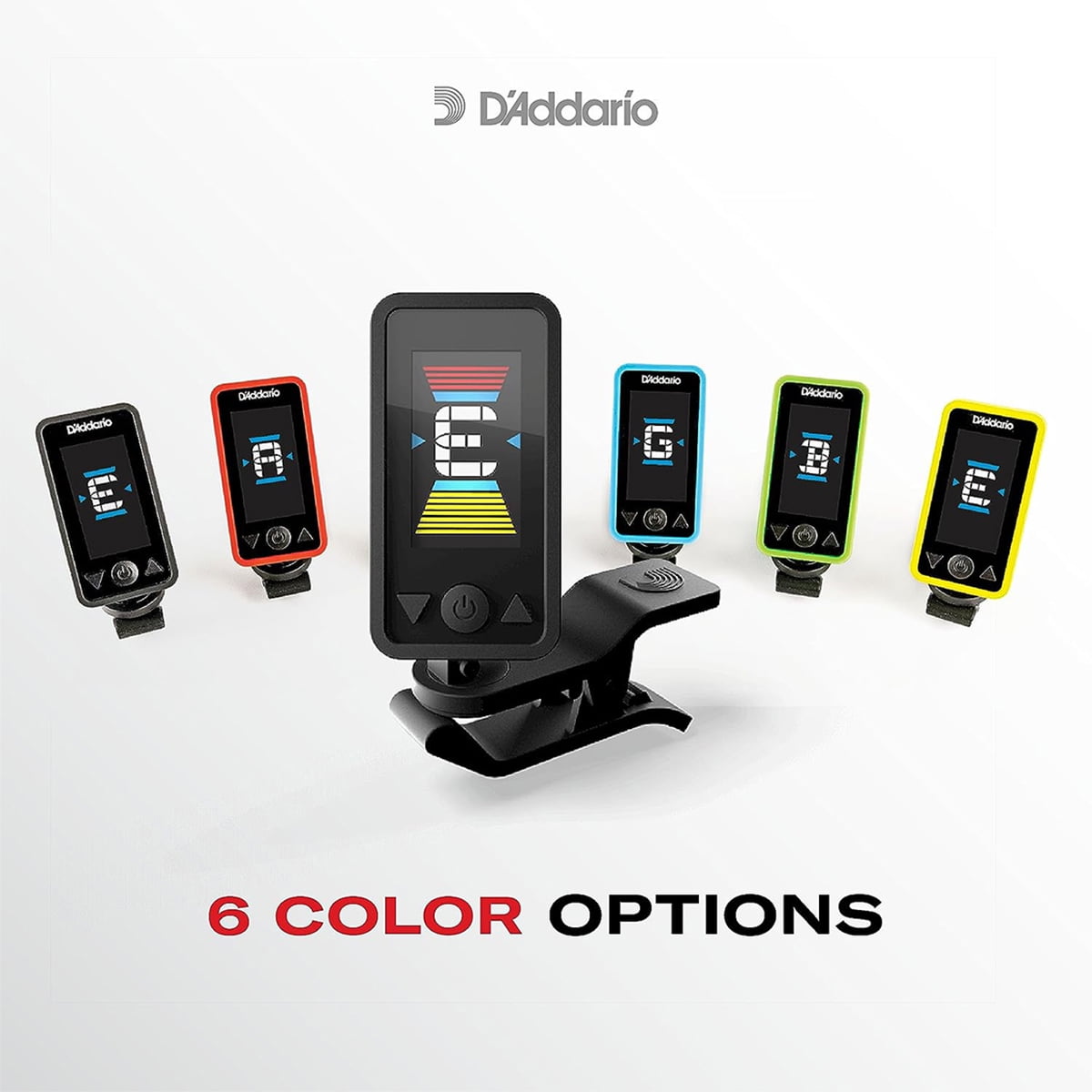 D'Addario Eclipse Cello/Bass Tuner, Black