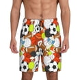 thumbnail image 3 of Lsque Colorful Balls Mens Sleep Pajama Shorts,Short Pajama Pants, Cotton Ultra-Soft Knit-Medium, 3 of 9
