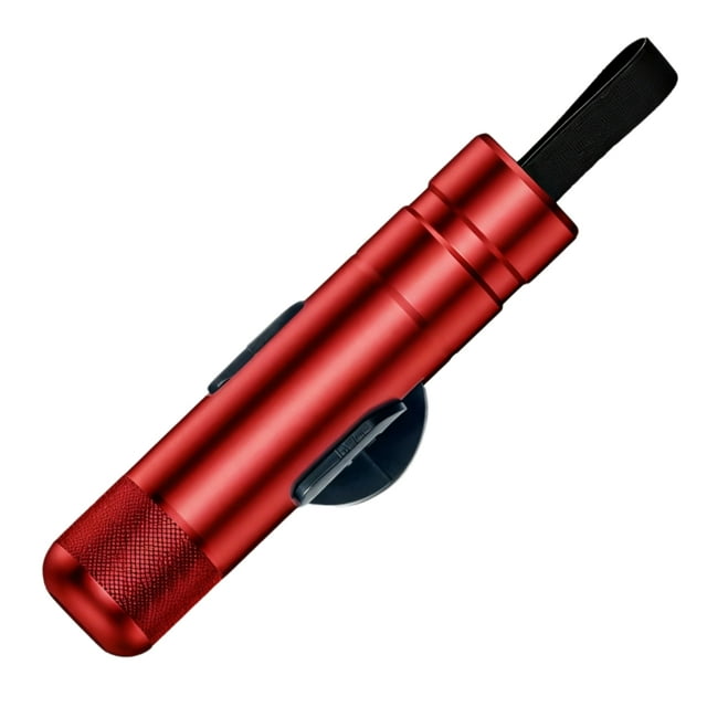 Car Safety Hammer, Aluminum Alloy Emergency Escape Tool, Multi-Functional Tungsten Steel Window Breaker, Compact Design for Vehicles
