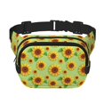 thumbnail image 1 of Easygdp Sunflower Leaves Fanny Packs para Mujeres y Hombres, Bolsa de Cinturón, Bolsos de Cruz para Trabajo/Correr/Senderismo, 1 of 9