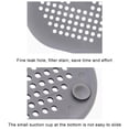 thumbnail image 3 of Square Drain Cover for Shower TPR Drain Hair Catcher Flat Silicone Plug, 3 of 11