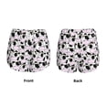 thumbnail image 3 of Salouo Cute Animal with Cow Print Women's 2 in 1 Running Shorts Double-Layer Shorts Athletic Workout Gym Yoga Shorts Running Shorts for Women-XX-Large, 3 of 7