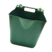 Kuntesetty Hanging Horse Feeder Bucket Lightweight for Multiple Animals Stall Mountable 14L