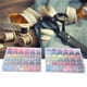 thumbnail image 1 of Hilo de bobina de 72 colores transparente con 2 uds De caja de plástico accesorios para máquinas de coser, 1 of 8