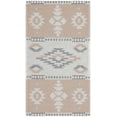 thumbnail image 2 of SAFAVIEH Augustine Bradford Geometric Area Rug, Taupe/Cream, 2'10" x 5', 2 of 10