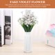thumbnail image 4 of WHAMVOX 8Ud De Flores Violetas Falsas Para Arreglos Decorativos Interiores Y Exteriores, 4 of 6