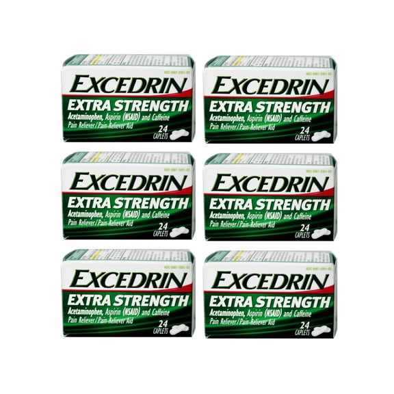 Excedrin Extra Strength Pain Reliever - 24 Caplets
