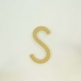 thumbnail image 2 of Package of 1, 12 Inch X 1/2" Thickness MDF Letter S in The Century Gothic Font, Thick, Upper Case for Art & Craft Project, Made in USA, 2 of 4