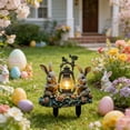 thumbnail image 4 of Cheapark Easter Bunny Egg Yard Stakes 2D Waterproof Signs for Outdoor Lawn Patio Easter Holiday Decor, 4 of 6