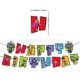 thumbnail image 4 of Globos de látex de Teen Titans Go, globos de Robin, decoración para tartas, pancartas, suministros para fiestas de dibujos animados, decoraciones de feliz cumpleaños, juguetes para niños, 4 of 5