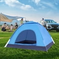 thumbnail image 1 of Mefallenssiah Instant Automatic Expansion Up Lightweight Camping Tent Outdoor Easy Set Up Automatic Family Travel Tent Portable Backpacking Ultralight Windproof, 1 of 8