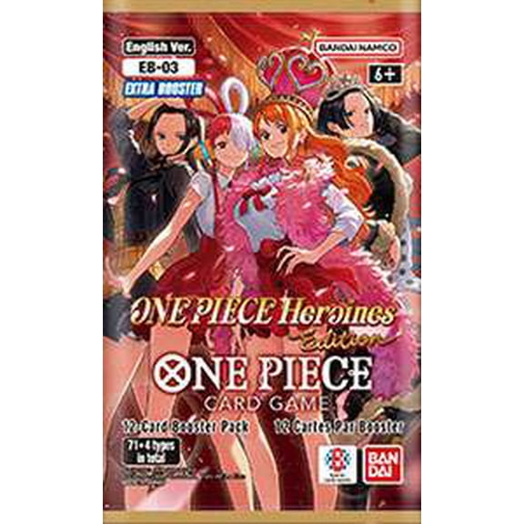 One Piece 2026 Heroines Edition Extra Booster Pack [ENGLISH, 12 Cards]