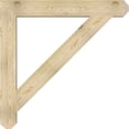 thumbnail image 3 of Ekena Millwork 6"W x 48"D x 48"H Traditional Craftsman Rough Sawn Bracket, Douglas Fir, 3 of 4