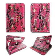 Camo Real girls hunt folio tablet Case for Tagital 7 inch android tablet cases 7 inch Slim fit standing protective rotating universal PU leather standing cover