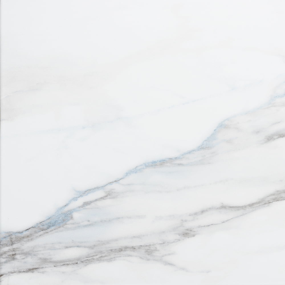 The Tile Life Minerva Gray Marble Look Porcelain Tile - 13 x 13 in. - Matte - 12-Piece - Floor, Wall, Backsplash