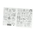 thumbnail image 1 of Clear Stamps Set,2Pcs Clear Stamps Clear Clear Stamps DIY Transparent Stamps Ultra Responsive, 1 of 12