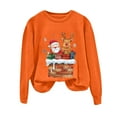 thumbnail image 6 of Towmus Women Christmas Sweatshirts Casual Crewneck Long Sleeve Fall Pullover Tops Xmas Graphic Sweatshit, 6 of 6