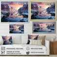 thumbnail image 4 of Designart "Antarctic Dream Antartica II" Winter Landscape Floater Framed Wall Decor, 4 of 7