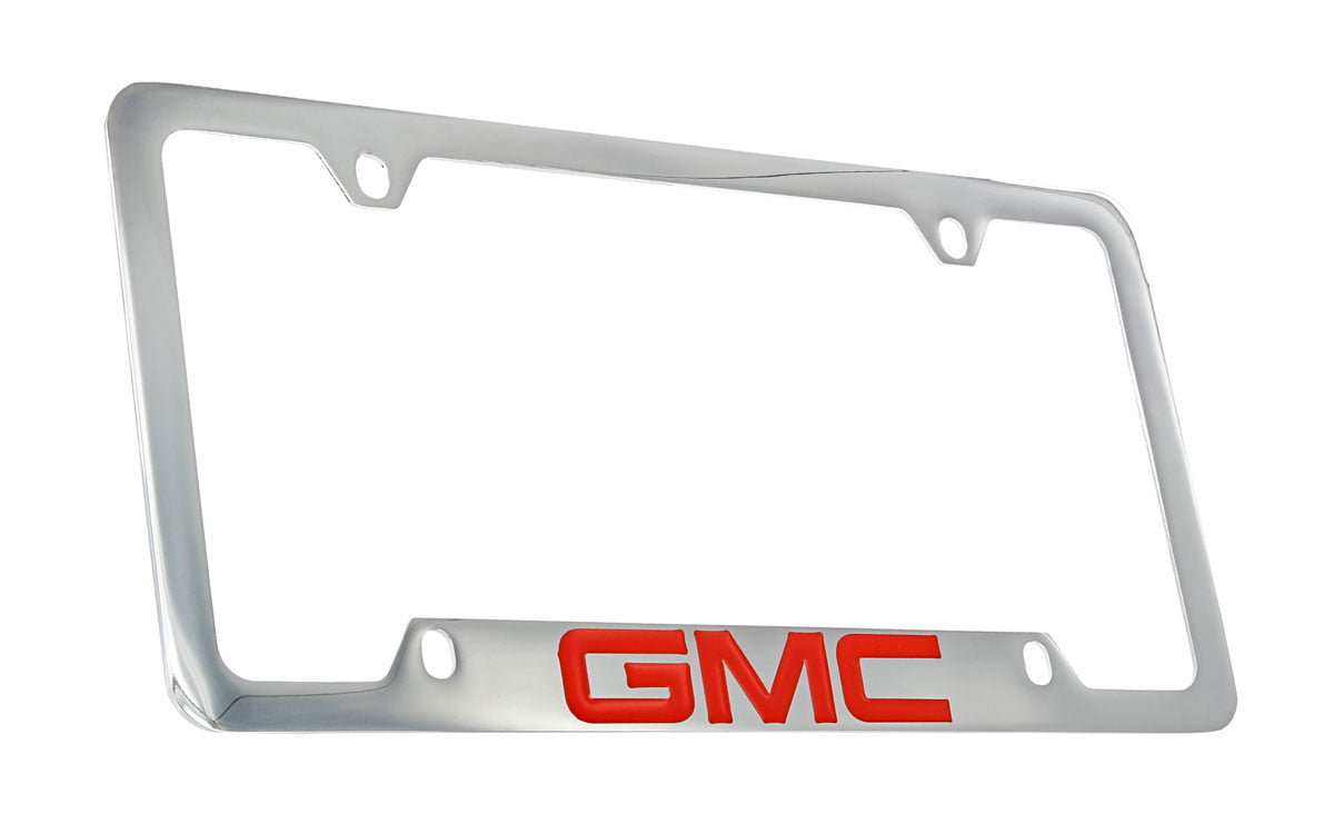 Chevrolet Z71 Chrome Plated Metal Bottom Engraved License Plate Frame Holder