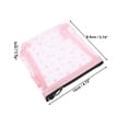 thumbnail image 2 of 1 Pc Bolsa de Cosméticos Portátil para Mujeres para Vacaciones, Viajes de Negocios, Gimnasio, Malla de Nylon Rosa-S, 2 of 4