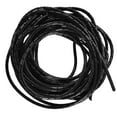 10m Spiral Cable Wrap Tidy Hide Binding Wire Management PC TV HOME OFFICE 6mm Black