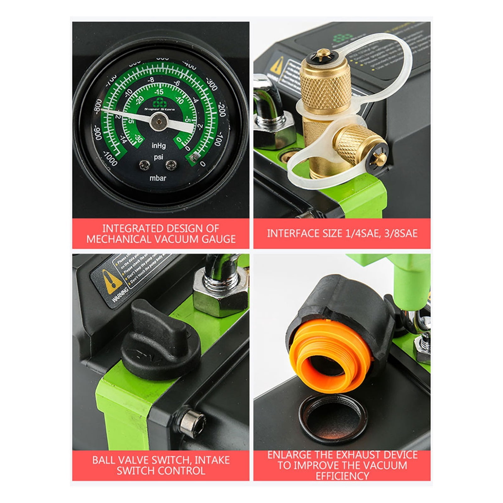ST-M2S Small Intelligent Vacuum Pump 1.5L Tools MINI Unipolar Rechargeable Brushless Motor Pump R32 Explosion-Proof Electric Pum