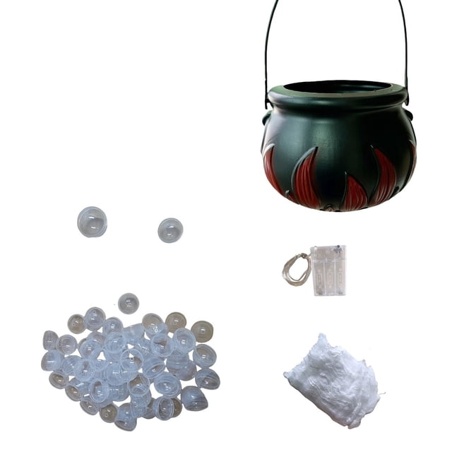 Decorations Indoor DIY Bubbling Cauldron Set Black Bowl Party Decoration Vintage Decor For Home Kitchen Room Party Table