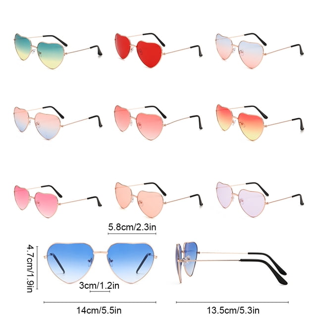 VONKY UV Protection Sunglasses With Trendy Polarized Lens For Men Colorful Lens Options Sunglasses For Men Blue on top and red
