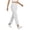 White -BN14, variant on Nestiefly Women's Golf Pants with Pockets Casual Straight Leg High Waisted Sweatpants Lounge Beach Vacation Travel Pants with Pockets Dark Gray S