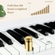 Gymax 88 Touches Pliantes Clavier Piano Électrique Demi-Pondéré Pleine Grandeur MIDI Blanc – image 4 sur 10