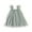 1#Green573, variant on Byoo Tulle Dresses for Toddler Girl Solid Color Sleeveless Loose Spaghetti Strap Dress Holiday Sundress for Kids