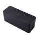 thumbnail image 1 of Monstrate Caja de almacenamiento extraíble de plástico, estuche ordenado para cables blancos, organizador de enchufes para el hogar, contenedor Almacenamiento y organización del hogar Negro L, 1 of 6