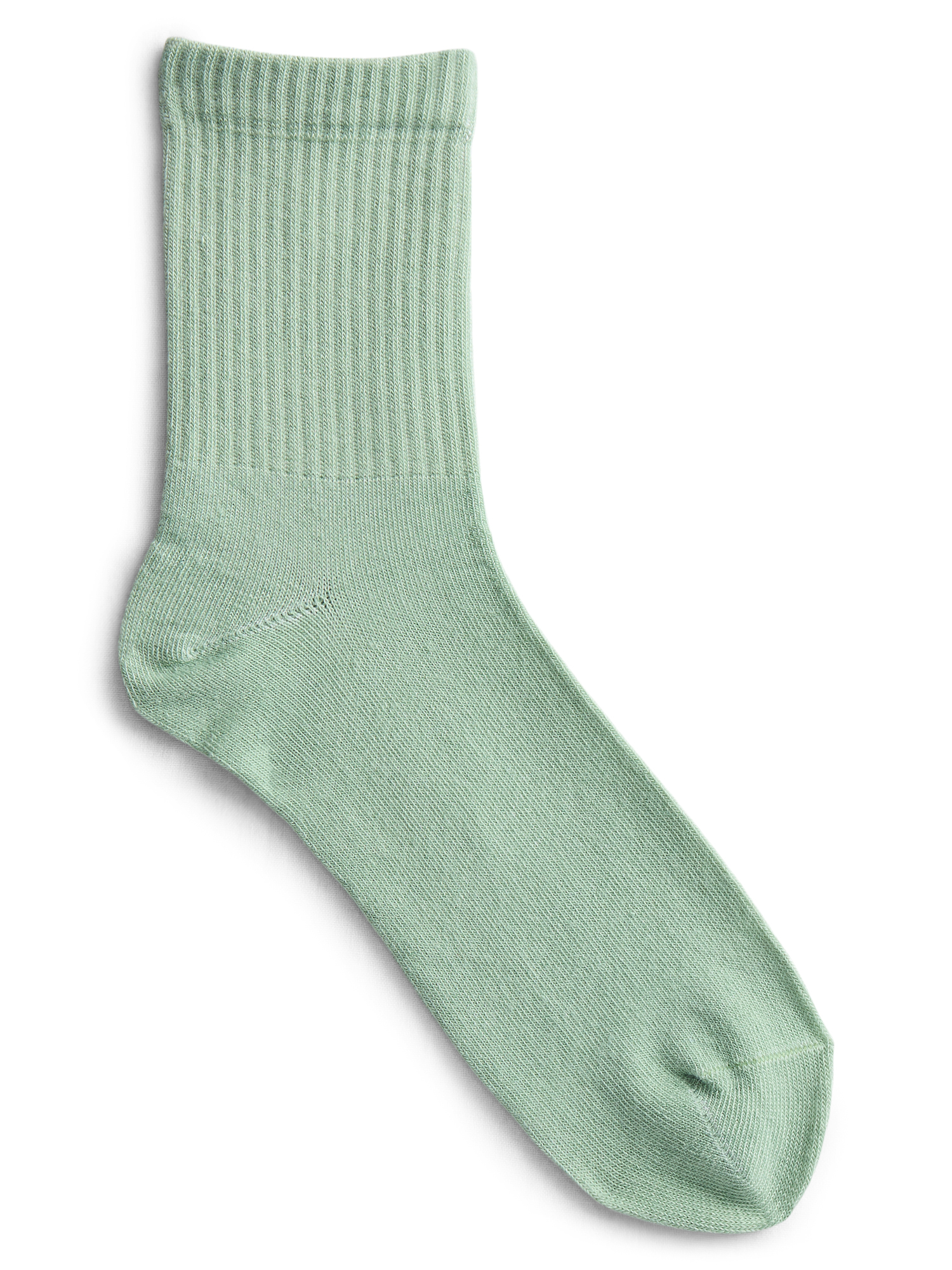No Boundaries Embroidered Mid Crew Socks, 6-Pack, Women's, Shoe Sizes 4-10