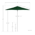 thumbnail image 5 of California Umbrella Venture Series Patio Market Umbrella in Olefin with Aluminum Pole Fiberglass Ribs, 5 of 5