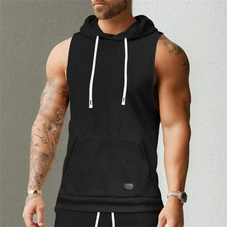 Afdoent Mens Casual Tank Tops Men's Slim Sleeveless Lightweight