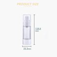 thumbnail image 2 of 6PCS transparent cosmetic bottle lotion bottle travel dispenser refillable container/basic travel pump bottle shampoo, 2 of 6