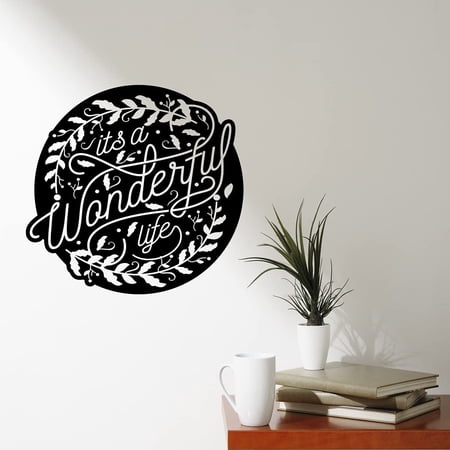 VWAQ It s A Wonderful Life Wall Decal Inspirational Home Decor
