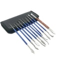 thumbnail image 5 of 10Pcs Dental Stainless Steel Wax Carving Tool Set Dentist Sculpture Knife Dentistry Instrument Dental Lab, 5 of 5