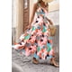 thumbnail image 5 of Vestido PRETTYGARDEN Floral Maxi sin Mangas con Volantes XXL, 5 of 8