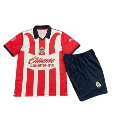 Men’s Chivas Home Soccer Set- Jersey and Short Included - Large