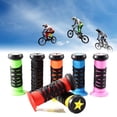 thumbnail image 2 of Rubber Bike Bicycle Handle Bar Grips Tricycle Scooter Handlebar For Kids Child, 2 of 8