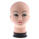 thumbnail image 2 of Cabeza de maniquí modelo peluca sombrero pendientes soporte de exhibición cosmetología Sunnimix Cabeza de maniquí, 2 of 8