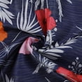 thumbnail image 7 of Trendfront Womens Hawaiian Shorts Drawstring Elastic Waist Palm Tree Floral Print Beach Vacation Pocket Casual Summer Shorts, 7 of 7