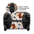 thumbnail image 4 of Easygdp Cute Chickens Print Elastic and Washable Suitcase Protective Cover with Hidden Zipper Fits 18-32 inch Luggage -X-Large, 4 of 9