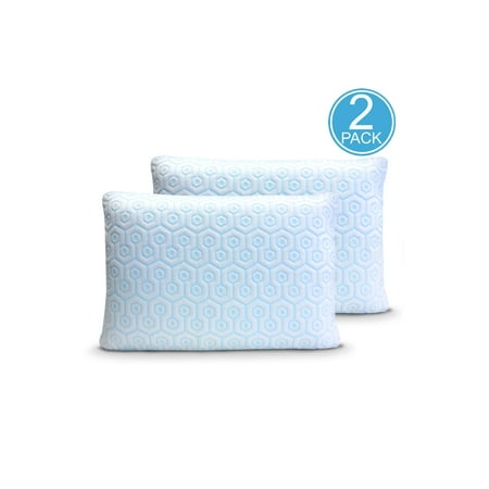 Hydrologie 2pk Cooling Pillow Zipper Covers For Sleeping Cool With