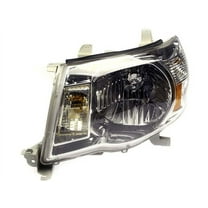 Left Headlight Assembly - Compatible with 2005 - 2011 Toyota Tacoma Base 2006 2007 2008 2009 2010