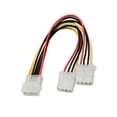 thumbnail image 5 of SYBA 5.25 inches 4-Pin Molex to 2 Female Power Cable for IDE HDD, Titanium Micro, Multicolor, 1-Pack, 5 of 5