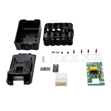 

YEUHTLL Plastic Battery Storage Box Protective Shell for Circuit Board BL1890 Daily Tool